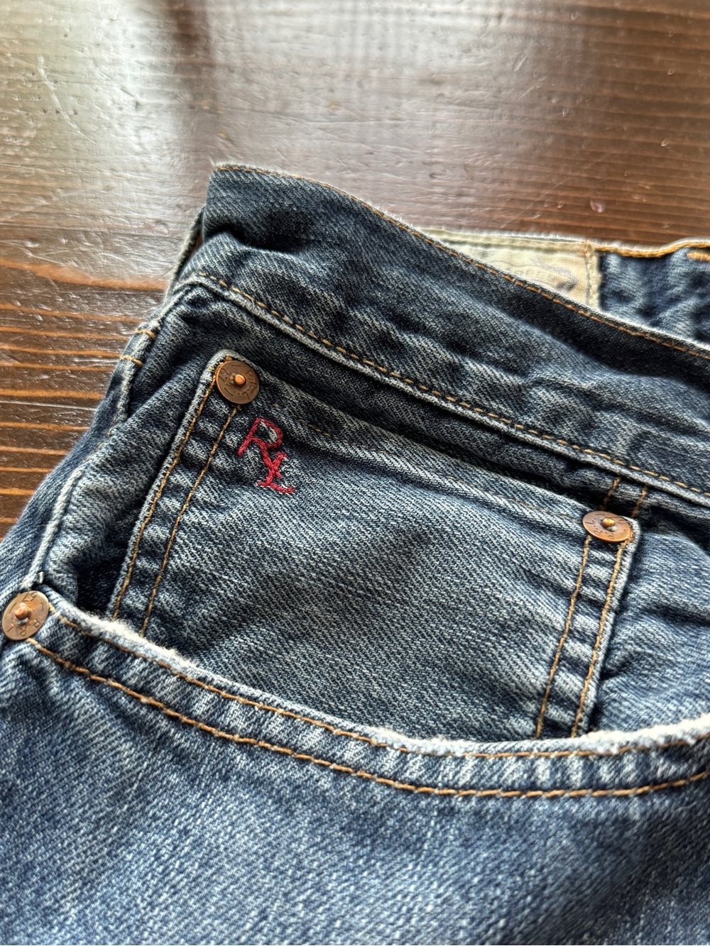 Y2K Polo Ralph Lauren Dungarees Jeans | 38x30